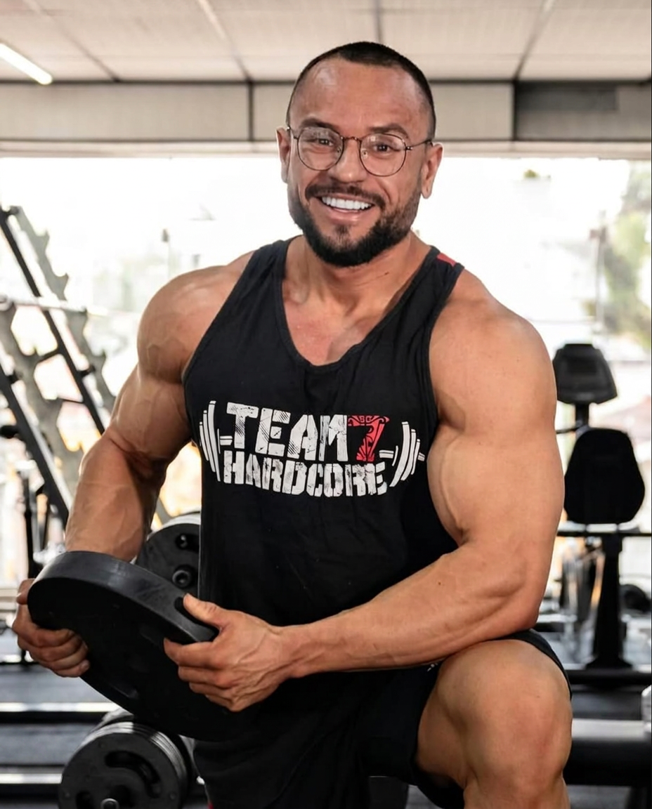 Jean Santos em treino na WAR GYM